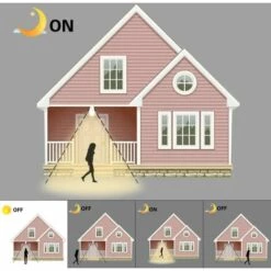 BARCELONA LED Ampoule LED Avec Capteur De Mouvement 7W E27 | Blanc Neutre - Blanc Neutre -Pas Cher Ampoule LED Boutique 27295954 3