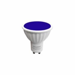 SILAMP Ampoule LED GU10 7W 220V BLEU