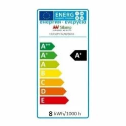 Ampoule E14 LED 8W 220V C37 180° (Pack De 5) - Blanc Froid 6000K - 8000K - SILAMP - Blanc Froid 6000K - 8000K -Pas Cher Ampoule LED Boutique 28400881 4