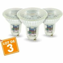 ARUM LIGHTING Lot De 3 Ampoules LED GU10 5W 420 Lm Eq 50W | Température De Couleur: Blanc Neutre 4000K