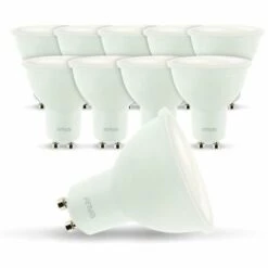 ARUM LIGHTING Lot De 10 Ampoules Spot LED GU10 5W Eq 40W | Température De Couleur: Blanc Froid 6000K