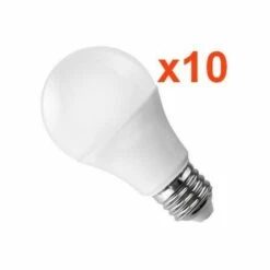 SILAMP Ampoule LED E27 18W 220V A70 (Pack De 10) - Blanc Chaud 2300k - 3500k -Pas Cher Ampoule LED Boutique 28763078 3