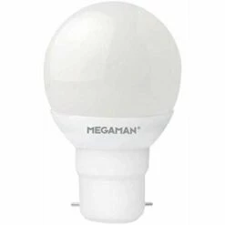 MEGAMAN _ AMPOULE _ LAMPE SPHERIQUE / B22 / 3.5W / 250LM / 4000K / 15 000 HRS _MM06430