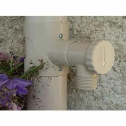 MAISANGE Capt'eau Recuperateur D'eau De Pluie Pour Conduits Circulaire (Sable)