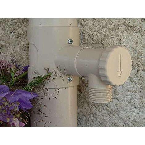 MAISANGE Capt'eau Recuperateur D'eau De Pluie Pour Conduits Circulaire (Sable) 3 MAISANGE Capt'eau Recuperateur D'eau De Pluie Pour Conduits Circulaire (Sable)