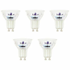 XANLITE - Lot X5 Ampoules LED Spot, Culot GU10, Conso 4,8 W, Eq. 50 W, Blanc Neutre - PACK5RCXG50SCW 10 XANLITE - Lot X5 Ampoules LED Spot, Culot GU10, Conso 4,8 W, Eq. 50 W, Blanc Neutre - PACK5RCXG50SCW -Pas Cher Ampoule LED Boutique 30042871 4