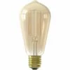 CALEX Ampoule Smart LED Filament Ambrée Rustic STD ST64 E27 7W 806lm 1800-3000K -Pas Cher Ampoule LED Boutique 31644299 1