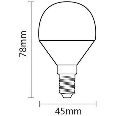Ampoule E14 LED 6W 220V G45 240° (Pack De 10) - Blanc Chaud 2300K - 3500K - SILAMP - Blanc Chaud 2300K - 3500K 4 Ampoule E14 LED 6W 220V G45 240° (Pack De 10) - Blanc Chaud 2300K - 3500K - SILAMP - Blanc Chaud 2300K - 3500K – Image 2