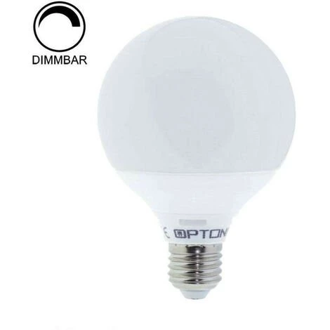 OPTONICA Ampoule LED Dimmable E27 G95 12W équivalent à 96W - Blanc Chaud 2700K 3 OPTONICA Ampoule LED Dimmable E27 G95 12W équivalent à 96W - Blanc Chaud 2700K