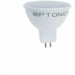OPTONICA Spot LED MR16 7W équivalent à 56W - Blanc Naturel 4500K