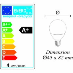 LUTECE-ARC Lot De 12 Ampoules LED E14 4W 330Lm 3000K - Garantie 5 Ans -Pas Cher Ampoule LED Boutique 32948301 4