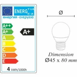 LUTECE-ARC Lot De 12 Ampoules LED E27 4W 330Lm 3000K - Garantie 5 Ans 9 LUTECE-ARC Lot De 12 Ampoules LED E27 4W 330Lm 3000K - Garantie 5 Ans -Pas Cher Ampoule LED Boutique 32948307 4
