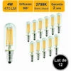 LUTECE-ARC Lot De 12 Ampoules LED Filament E14 4W) 470Lm 2700K - Garantie 2 Ans -Pas Cher Ampoule LED Boutique 32948313 1