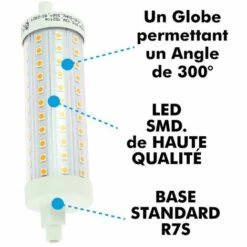 ARUM LIGHTING Ampoule LED R7S 13W 118mm 1521 Lm Env 130W | Température De Couleur: Blanc Neutre 4000K -Pas Cher Ampoule LED Boutique 33500875 3