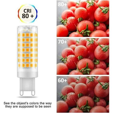 AIDUCHO Ampoule LED G9, No Flicker 5W LED Lampes Blanc Chaud 3000K, 650LM, Économie D'énergie Equivalente 48W Halogène Lumière, 360 Degrés Angle, AC220-240V - Pack De 6 7 AIDUCHO Ampoule LED G9, No Flicker 5W LED Lampes Blanc Chaud 3000K, 650LM, Économie D'énergie Equivalente 48W Halogène Lumière, 360 Degrés Angle, AC220-240V - Pack De 6 – Image 5