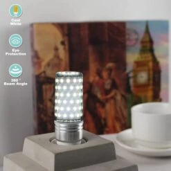 Triomphe Ampoule De Maïs LED E27 16W, 3000K Lumière Chaude 1600LM Lumineux AC 230V Suspension E27 360 ° LED Faisceau, Lot De 5 -Pas Cher Ampoule LED Boutique 34717118 3