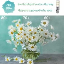 Triomphe Ampoule De Maïs LED E27 16W, 3000K Lumière Chaude 1600LM Lumineux AC 230V Suspension E27 360 ° LED Faisceau, Lot De 5 -Pas Cher Ampoule LED Boutique 34717118 4