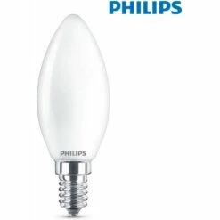PHILIPS Ampoule LED E14 6,5W équivalent à 60W - Blanc Chaud 2700K