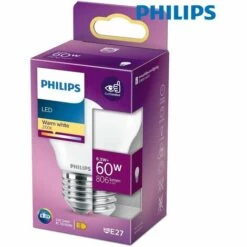 PHILIPS Ampoule LED E27 6,5W équivalent à 60W - Blanc Chaud 2700K -Pas Cher Ampoule LED Boutique 36235655 2