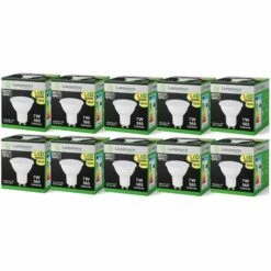 LAMPESECOENERGIE Lot De 10 Ampoules Led GU10 7W Smart Dimmable 4000K Blanc Neutre