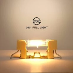 BETTERLIFE 4 Pièces R7S LED 78mm Ampoules Dimmable 10W 230V, Ampoule LED Blanc Chaud 3000K, 800LM COB Ampoule LED, 360° Angle De Faisceau, Equivalent à 80W Lampe Halogène [Classe énergétique A+] -Pas Cher Ampoule LED Boutique 37771357 3