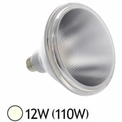 MIIDEX LIGHTING Ampoule Led 12W (110W) E27 PAR30 Blanc Jour 4000°K