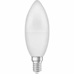 OSRAM Ampoule LED - E14 - Warm White - 2700 K - 7,50 W - Remplacement Pour 60-W-Incandescent Bulb - Givré - LED STAR CLASSIC B - Weiß -Pas Cher Ampoule LED Boutique 39784929 3