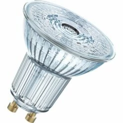 OSRAM Ampoule LED à Réflecteur - GU10 - Cool White - 4000 K - 2,60 W - Remplacement Pour 35-W-Lampada Con Riflettore - LED STAR PAR16 - Transparent