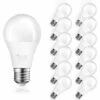 GOPLUS Lot De 12 Ampoules LED Type Globe E27 A60 9W, Blanc Froid 6500K, Avec Culot à Vis, Non Dimmable, ?conomie D'Energie, 110 X 60MM 1 GOPLUS Lot De 12 Ampoules LED Type Globe E27 A60 9W, Blanc Froid 6500K, Avec Culot à Vis, Non Dimmable, ?conomie D'Energie, 110 X 60MM -Pas Cher Ampoule LED Boutique 40251980 1