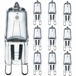 VERSAILLESFR Lot De 10 Ampoules Halogènes G9 42W 2800K Blanc Chaud 620lm 230V G9 Ampoule à Capsule à Intensité Variable