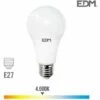EDM Ampoule LED E27 24W Ronde A70 équivalent à 200W - Blanc Naturel 4000K