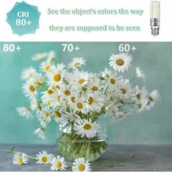 TRIOMPHE TRIOM Ampoule LED E27, Ampoule Maïs 16W Équivaut à Ampoule Halogène 120W E27 Maïs 6000K Blanc Froid 1600LM Lumineux AC 230V Chandelier E27 360° Larges Faisceaux LED 84*2835 SMD Lot De 5 -Pas Cher Ampoule LED Boutique 41656792 3