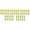 GSC LOT DE 50 AMPOULES LED JAUNE E27 COULEUR - GROS CULOT - Jaune -Pas Cher Ampoule LED Boutique 42027428 1