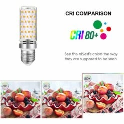 GUAZHUNIFR Ampoule E27 Mais LED 12W Blanc Froid 6000K, 360° Lumiere, Équivalent Halogène E27 100W, AC 230V, Lampe E27 LED Mais Froid Pour L'éclairage Intérieur, Non-dimmable, Lot De 4 -Pas Cher Ampoule LED Boutique 42065589 3