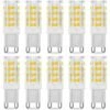 BRIDAY Ampoule LED G9 5W, Equivalent 40W , Blanc Chaud 3000k, 220-240V, 360° Angle De Faisceau, Pack De 10 -Pas Cher Ampoule LED Boutique 42236442 1