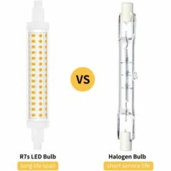 VERSAILLESFR Ampoule R7S LED 118mm Dimmable, 10W Equivalent Ampoule Halogène 100W, Blanc Chaud 3000K, 900LM, CRI>85, 220-240V, Pas De Scintillement, Lot De 2, Versailles -Pas Cher Ampoule LED Boutique 42301534 4