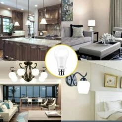 VERSAILLESFR Ampoules LED B22 Globe ​led A60 15W Versailles (150W Équivalent Ampoule), Blanc Froid 6000K, Angle Du Faisceau 360°, ​Lot De -Pas Cher Ampoule LED Boutique 42301555 4