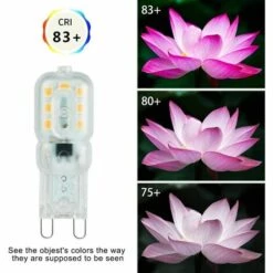 GUAZHUNIFR Ampoule Led G9 Lampe, Blanc Chaud 3000K, G9 LED 3W (33W Ampoules Halogène Équivalent), AC 220-240V - Angle Du Faisceau 360°, [Classe énergétique A+] Guazhuni Pack De 6 -Pas Cher Ampoule LED Boutique 42695926 4