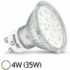 MIIDEX LIGHTING Spot LED 4W (35W) GU10 Dichroïque Blanc Jour 4000°K -Pas Cher Ampoule LED Boutique 4270280 1
