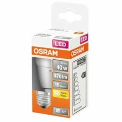 OSRAM - Led Sphérique Dépolie+radiateur 5w E27 Chd Bte 1