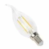 Blanc Neutre - Ampoule Filament LED Flamme Transparent - E14 - BA35 - 2,5 W - SMD Epistar - Ecolife Lighting® - Blanc -Pas Cher Ampoule LED Boutique 469897 1