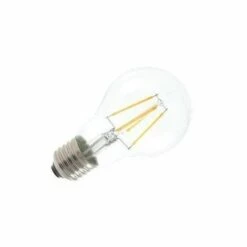 Blanc Chaud - Ampoule Filament LED Transparent - E27 - A60 - 4 W - SMD Epistar - Ecolife Lighting® - Blanc -Pas Cher Ampoule LED Boutique 469900 4