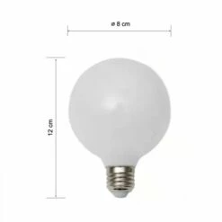 KOSILUM Ampoule LED Ronde Culot E27 - Blanc -Pas Cher Ampoule LED Boutique 47011869 5