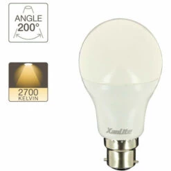 XANLITE - Ampoule LED A60, Culot B22, 14,2W Cons. (100W Eq.), Lumière Blanc Chaud - MB1521G -Pas Cher Ampoule LED Boutique 47378092 4