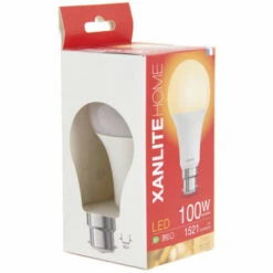 XANLITE - Ampoule LED A60, Culot B22, 14,2W Cons. (100W Eq.), Lumière Blanc Chaud - MB1521G -Pas Cher Ampoule LED Boutique 47378092 5