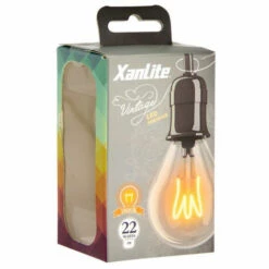XANLITE - Ampoule LED (P45) / Vintage, Culot E14, 4W Cons. (18W Eq.), 180 Lumens, Lumière Blanc Chaud - RFDV130PS -Pas Cher Ampoule LED Boutique 47378107 4