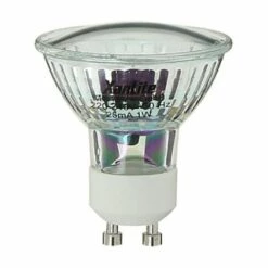 XANLITE - Ampoule LED Spot, Culot GU10, 0,6W Cons. (N.C Eq.), Lumière Lumière Rouge - MG18R