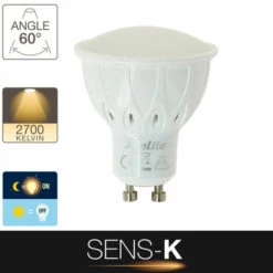 XANLITE - Ampoule LED Spot, Culot GU10, 5W Cons. (50W Eq.), Intensité Lumineuse Automatique - SG50ASD -Pas Cher Ampoule LED Boutique 47378120 3