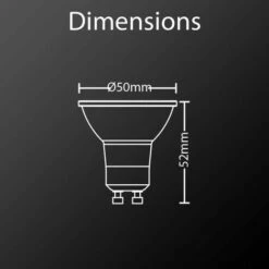 XANLITE - Ampoule LED Spot, Culot GU10, 4,5W Cons. (35W Eq.), Lumière Blanc Chaud, Angle Focalisé - VG35S 9 XANLITE - Ampoule LED Spot, Culot GU10, 4,5W Cons. (35W Eq.), Lumière Blanc Chaud, Angle Focalisé - VG35S -Pas Cher Ampoule LED Boutique 47378150 3