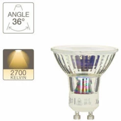 XANLITE - Ampoule LED Spot, Culot GU10, 4,5W Cons. (35W Eq.), Lumière Blanc Chaud, Angle Focalisé - VG35S 11 XANLITE - Ampoule LED Spot, Culot GU10, 4,5W Cons. (35W Eq.), Lumière Blanc Chaud, Angle Focalisé - VG35S -Pas Cher Ampoule LED Boutique 47378150 5